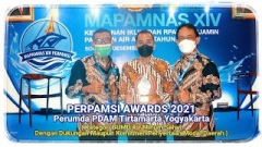 PERPAMSI AWARDS 2021, PDAM TIRTAMARTA YOGYAKARTA