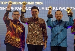 PDAM Tirtamarta Kota Yogyakarta Kembali Raih Top BUMD Awards 2024