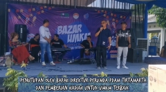 Penutupan Bazar UMKM Rangkaian HUT Perumda PDAM Tirtamarta Kota Yogyakarta