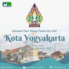 Selamat Hari Ulang Tahun Kota Yogyakarta Ke-267